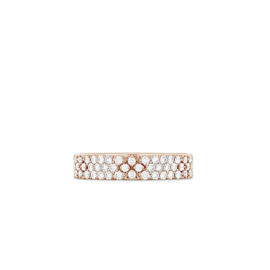 Ring Love In Verona i roségull med brillianter