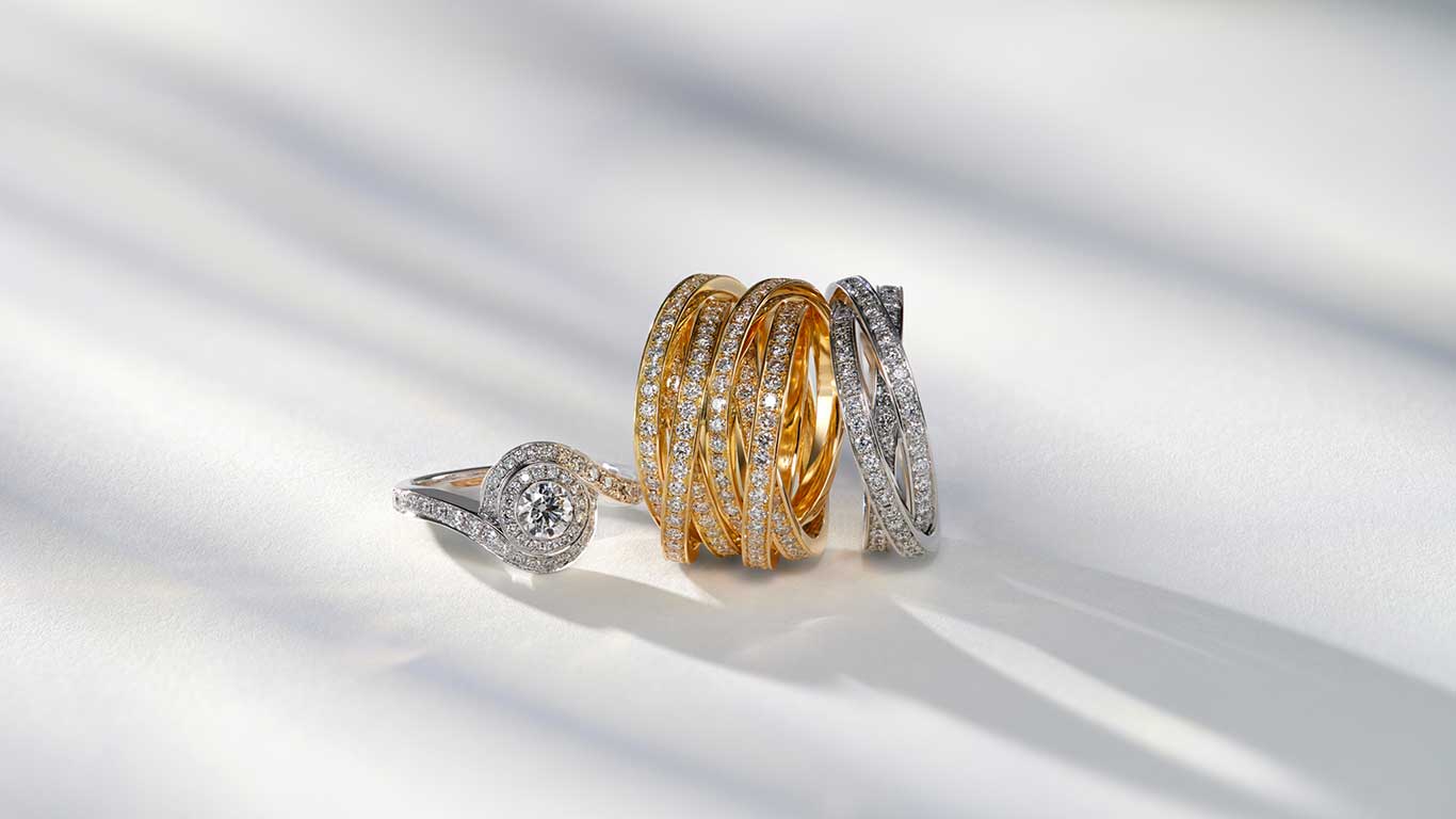 Diamond rings