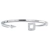 SPEAR armcuff in white gold with diamonds