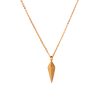 SPEAR pendant in yellow gold