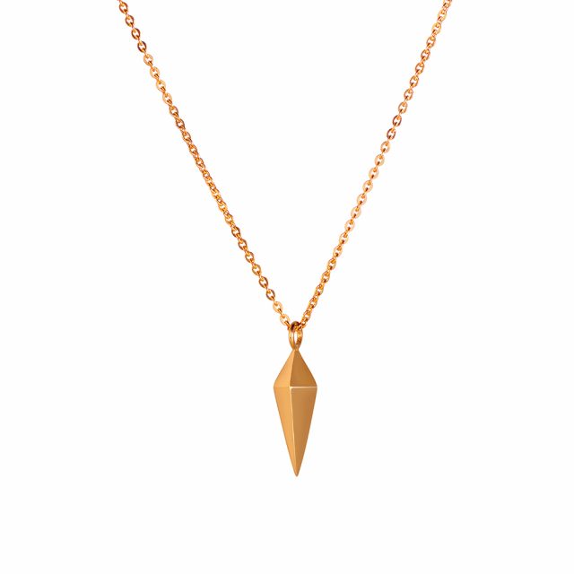 SPEAR pendant in yellow gold