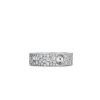 Poi Moi Luna ring small in 18kt. white gold with diamonds
