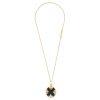 Venetian Princess medaljong med sort jade