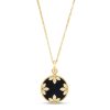 Venetian Princess medaljong med sort jade