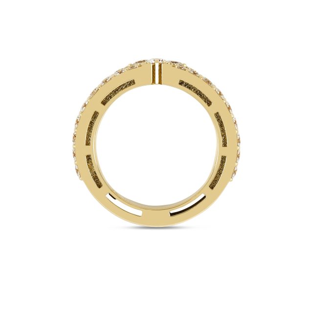 Love in Verona ring med briljanter og turkis