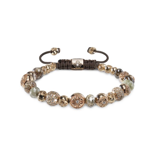 SHAMBALLA Multisize armbånd i roségull med diamanter