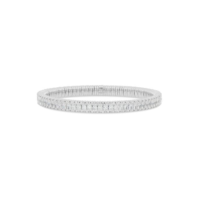 Armbånd cashmere med navetteslipte diamanter og briljanter